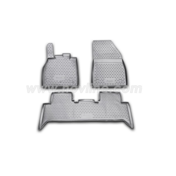 3D Patosnice RENAULT Scenic III 2010-2016, set 3 kom.